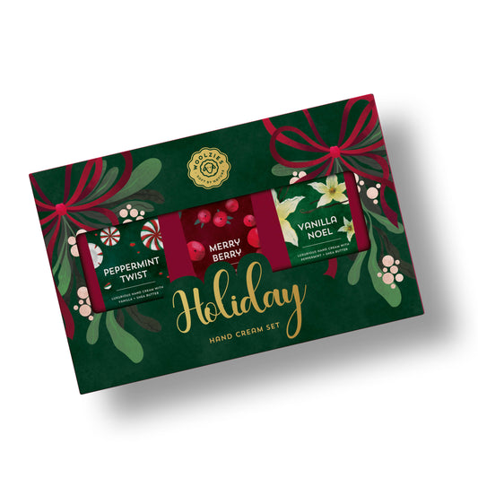 Woolzies - Green Holiday Hand Cream Set Of 3