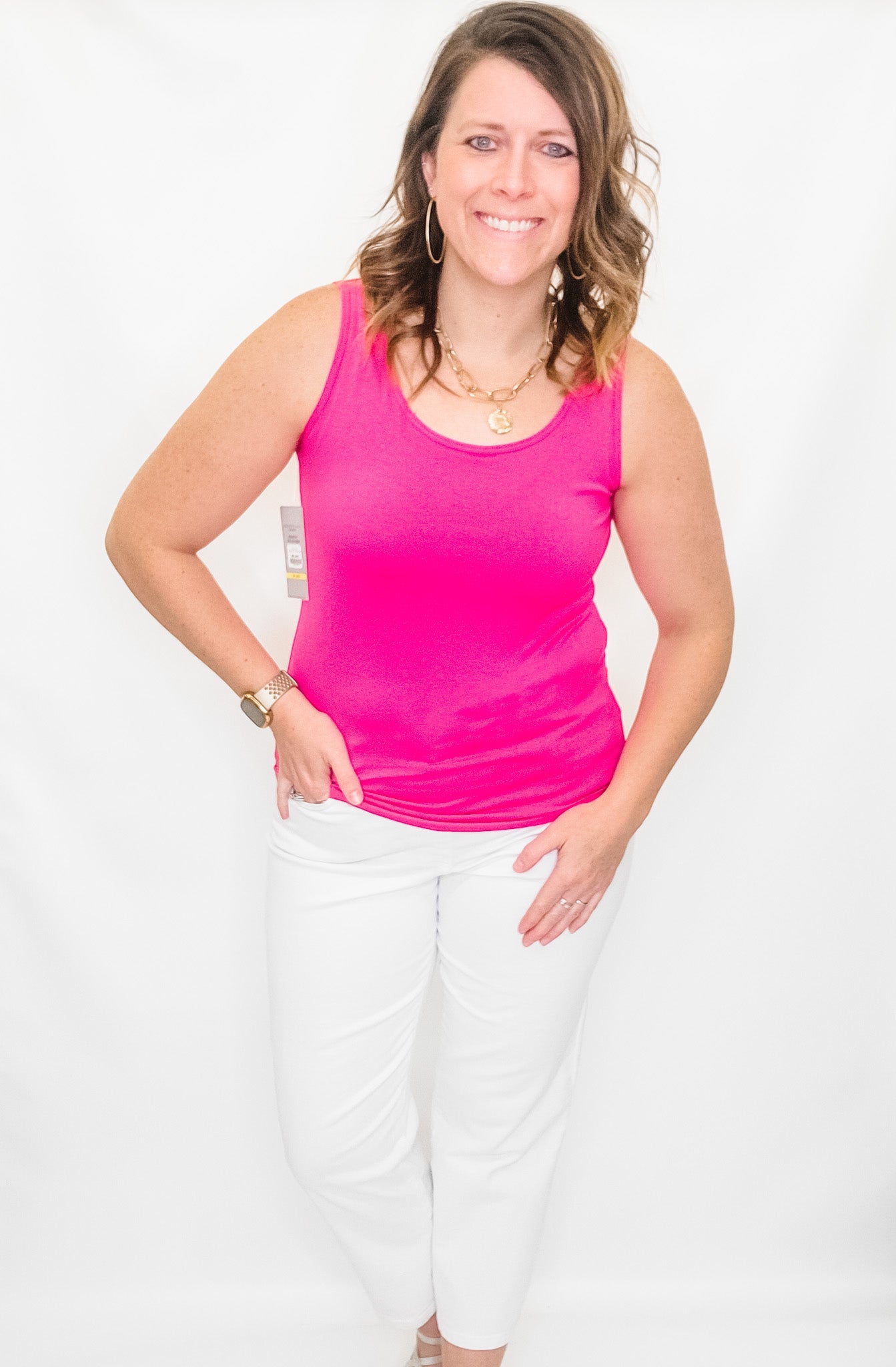 Multiples Cotton/Spandex Layering Tanks - Variety