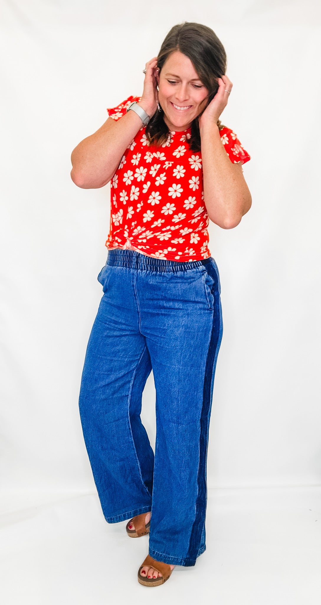 Risen Medium Wide Leg Trouser Jean - RDP5209