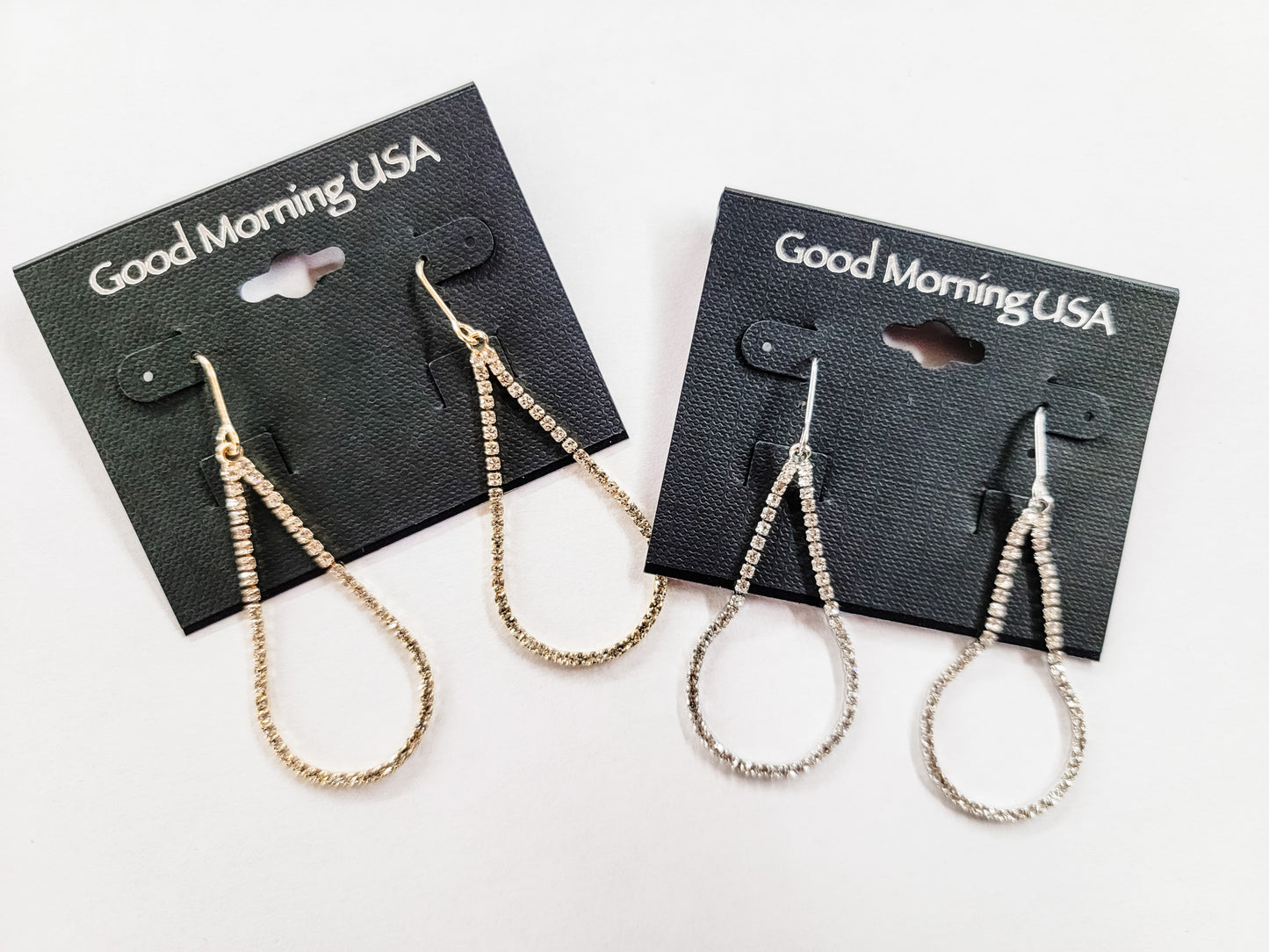 Diamond Teardrop Earrings - Variety