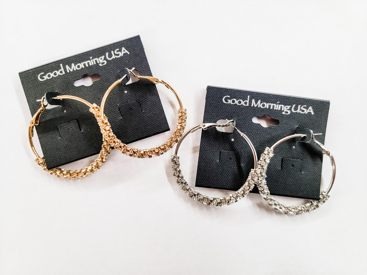 Diamond Hoop Earrings - Variety