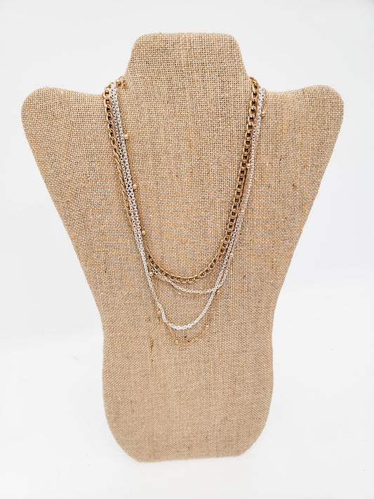 Gold or Silver Chain Necklaces - Variety