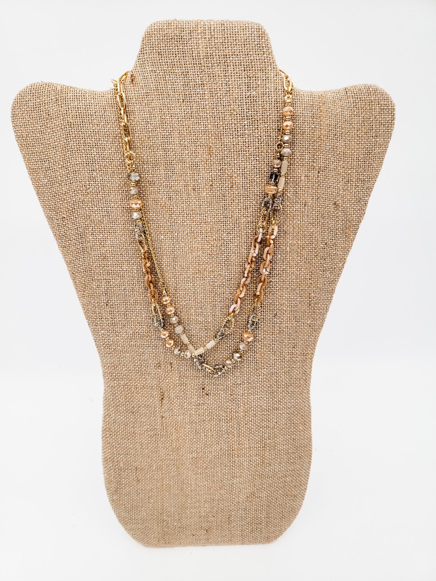 Gold Beaded Necklaces - Variety