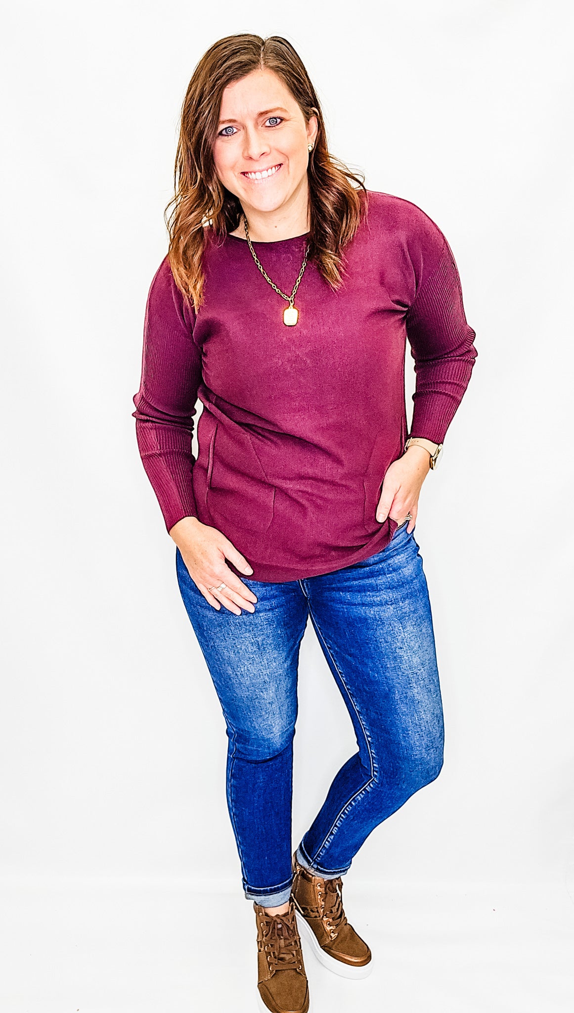 Risen High Rise Long Skinny Jeans - RDP5556