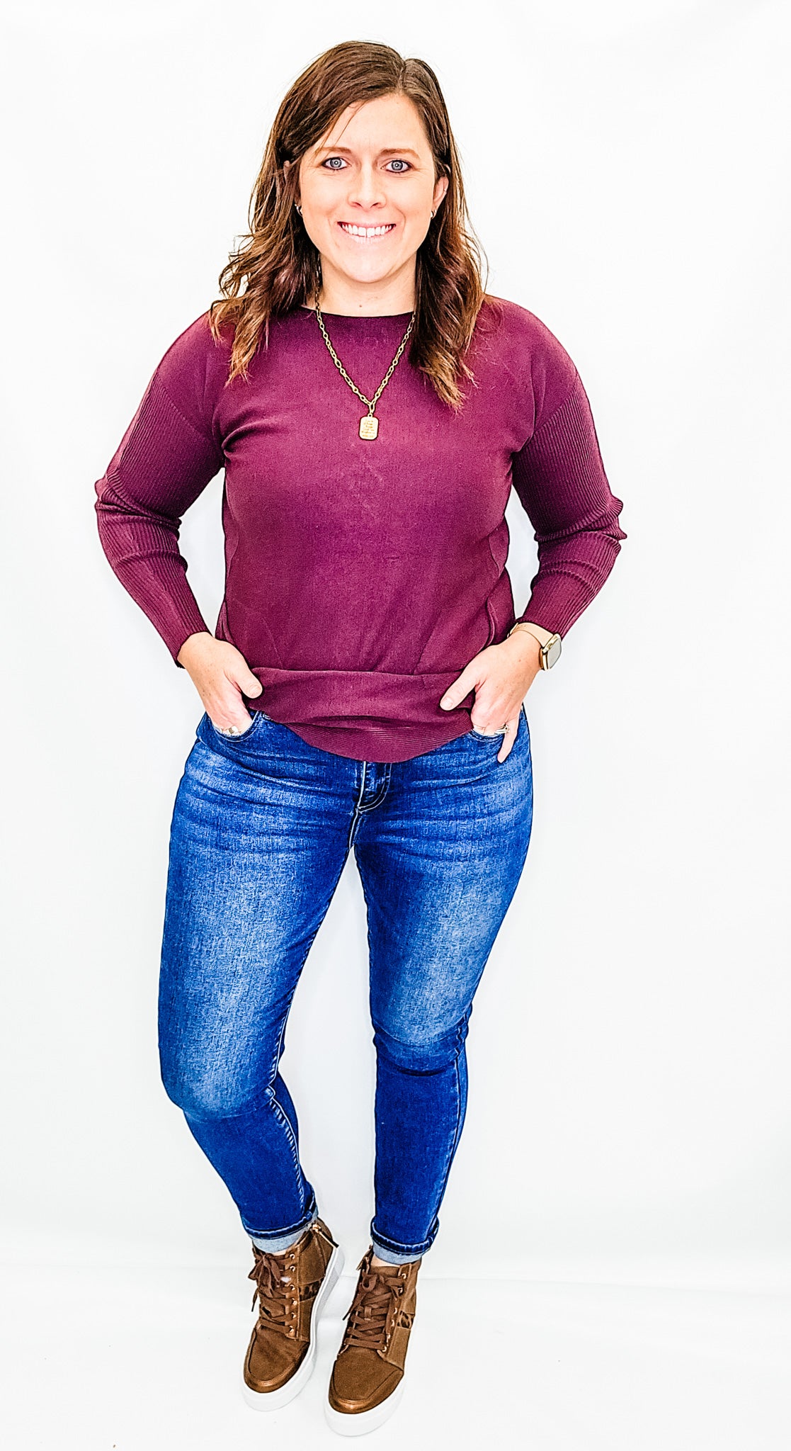 Risen High Rise Long Skinny Jeans - RDP5556