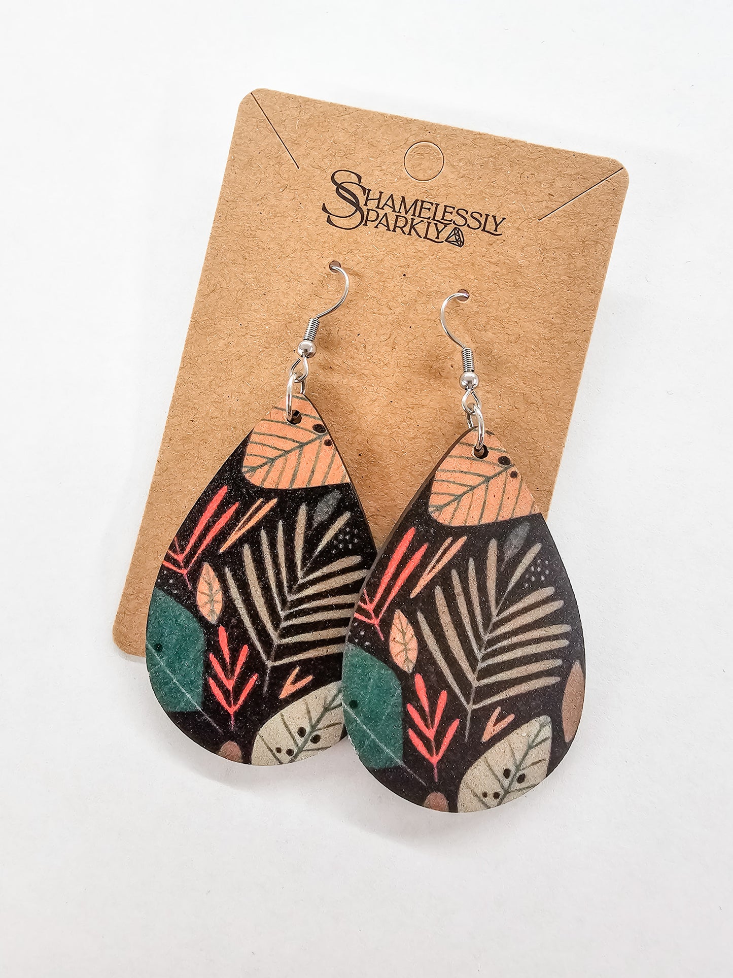 Wood Earrings - Variety