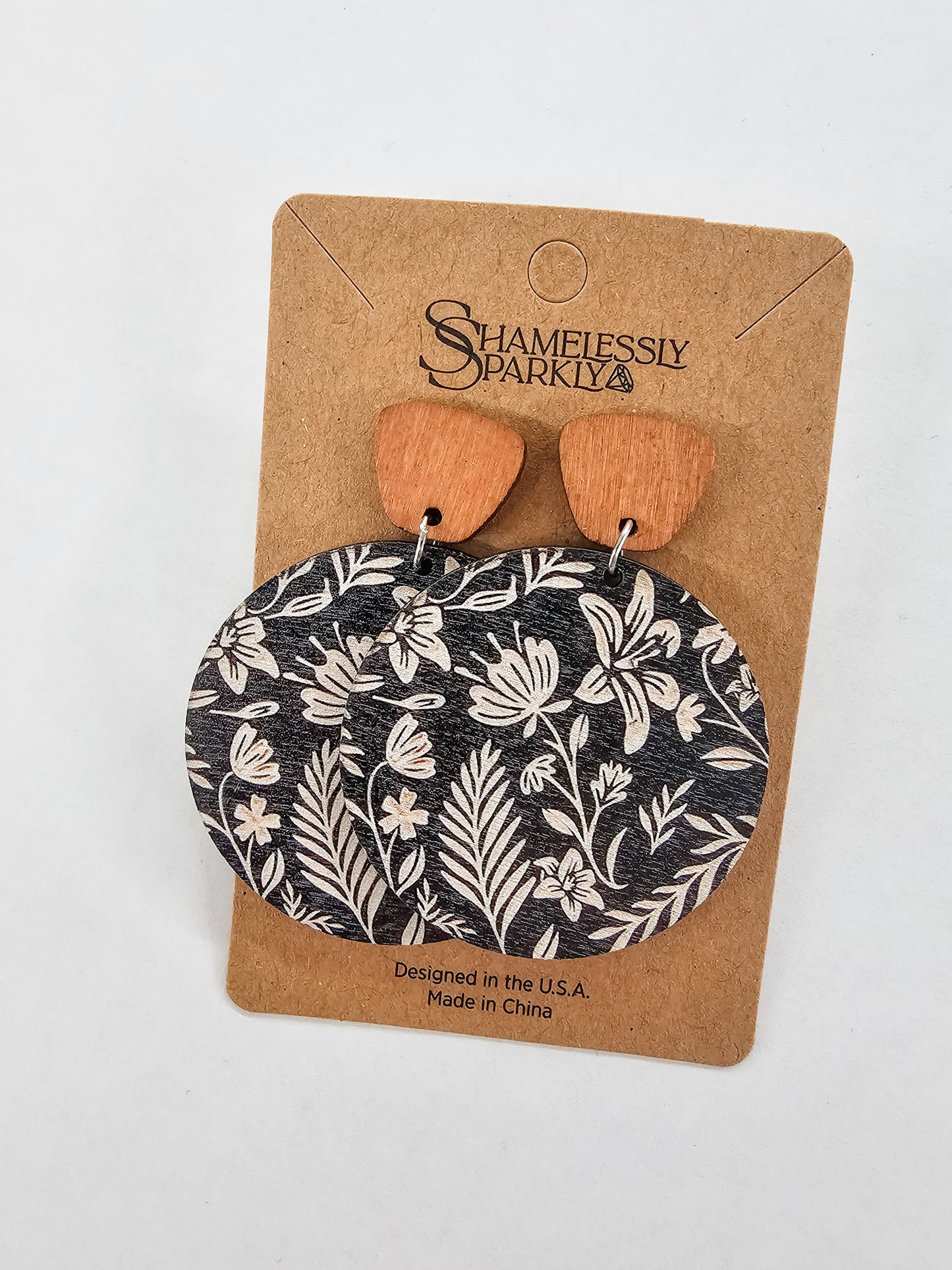 Wood Earrings - Variety