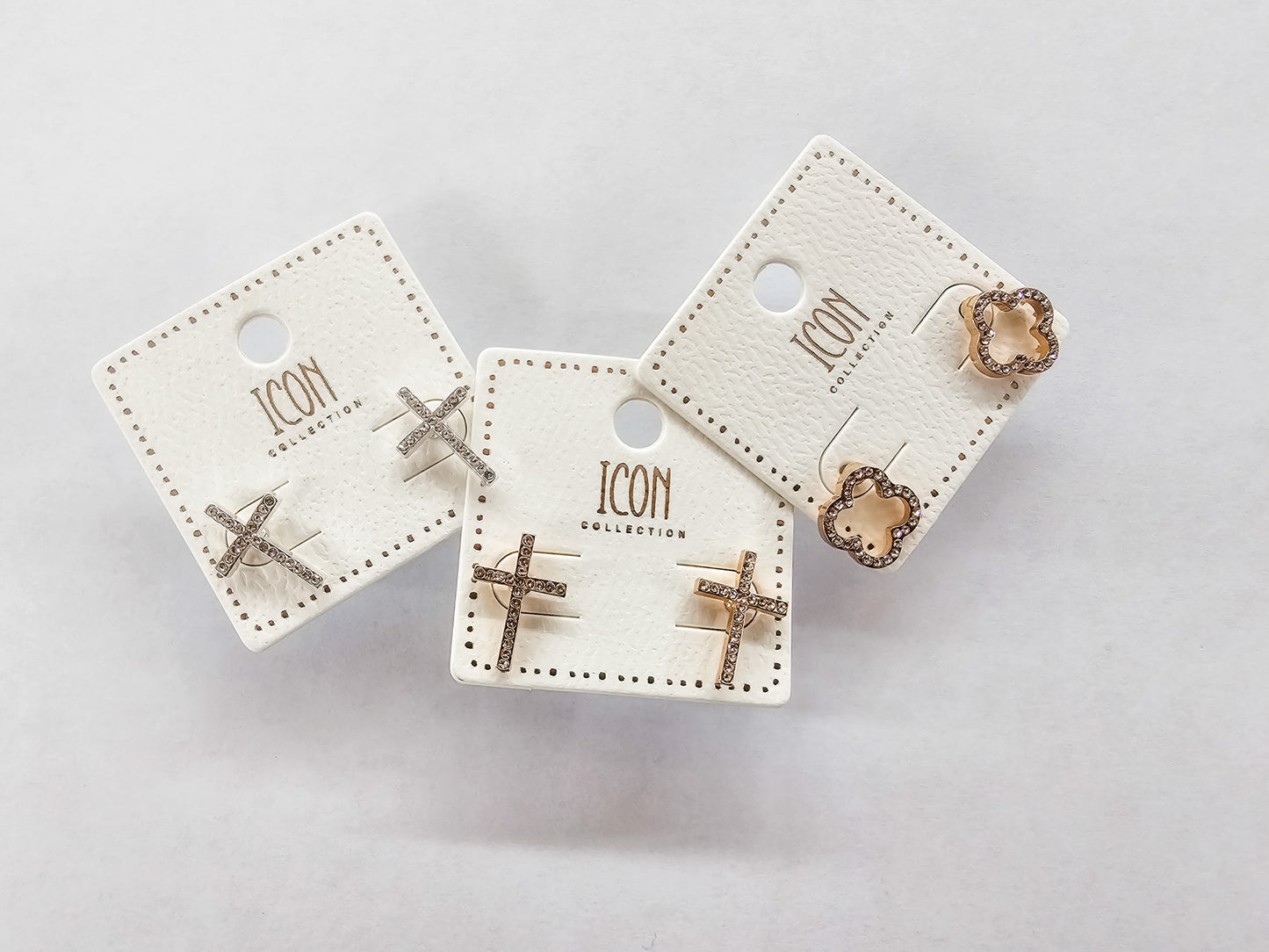 Rhinestone & Shape Studs - Variety