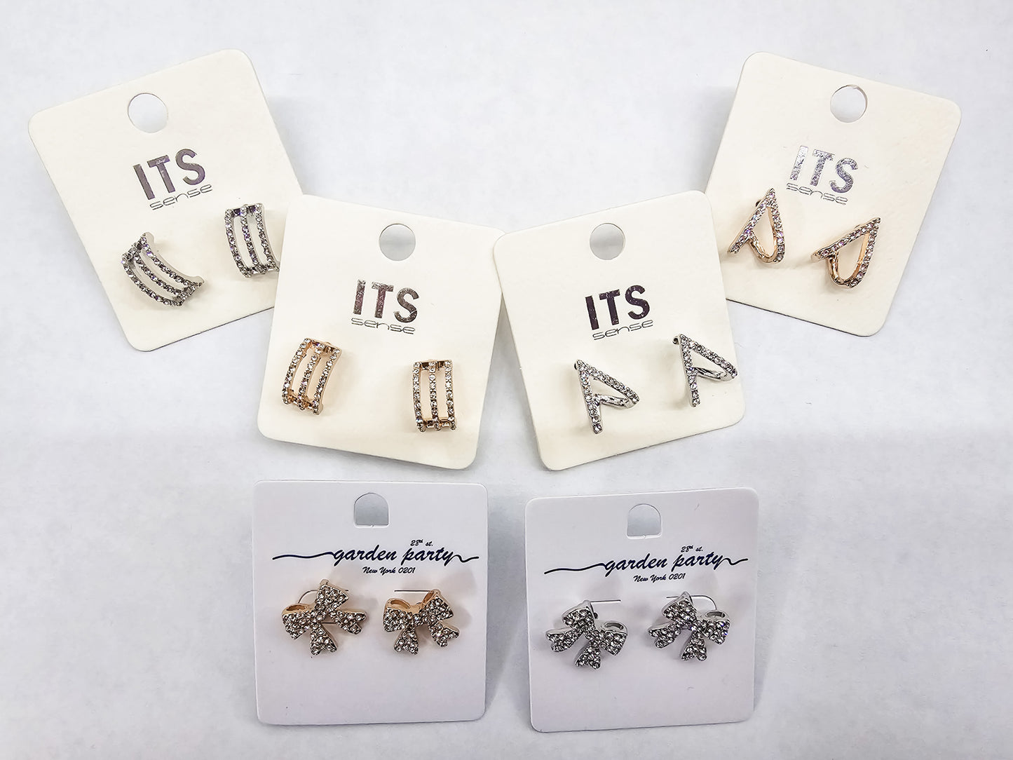 Rhinestone & Shape Studs - Variety