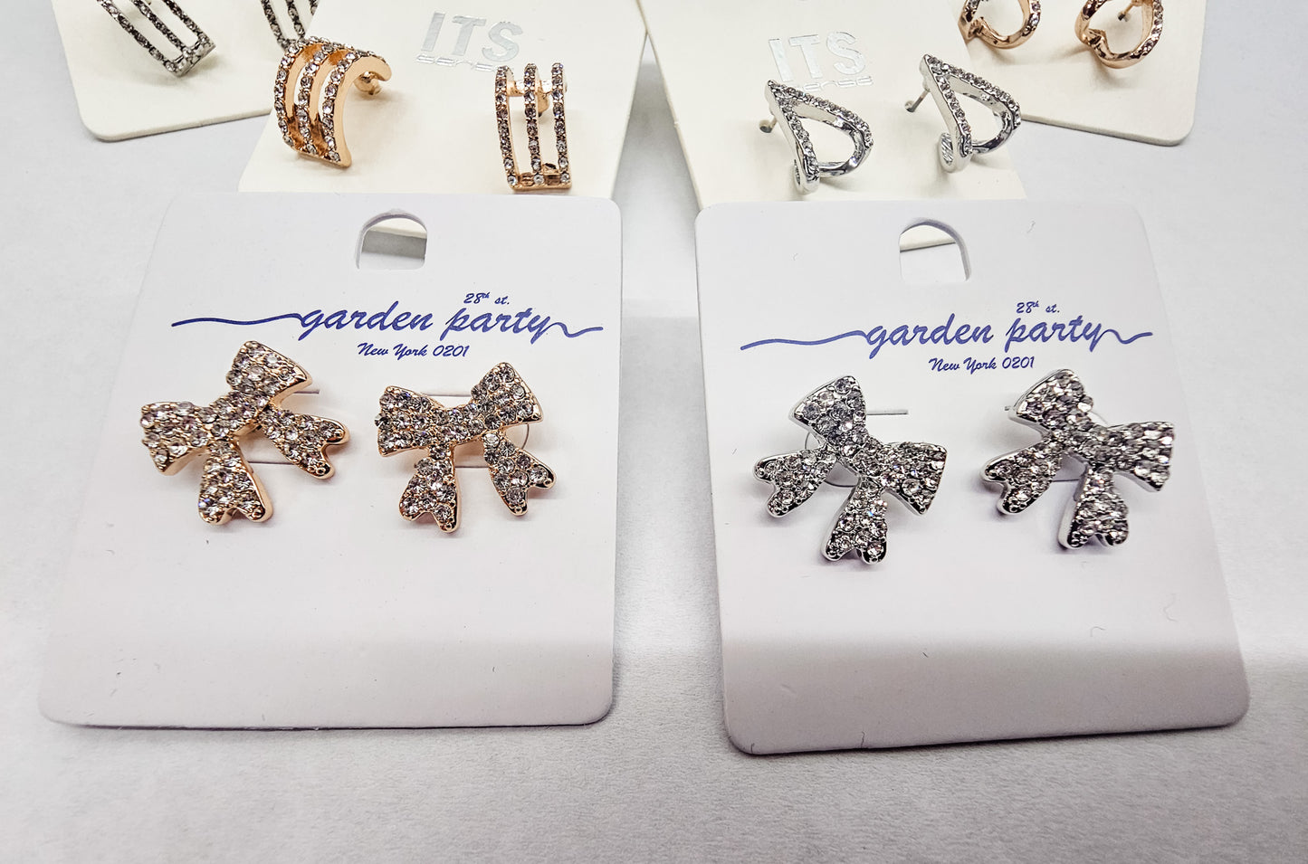 Rhinestone & Shape Studs - Variety