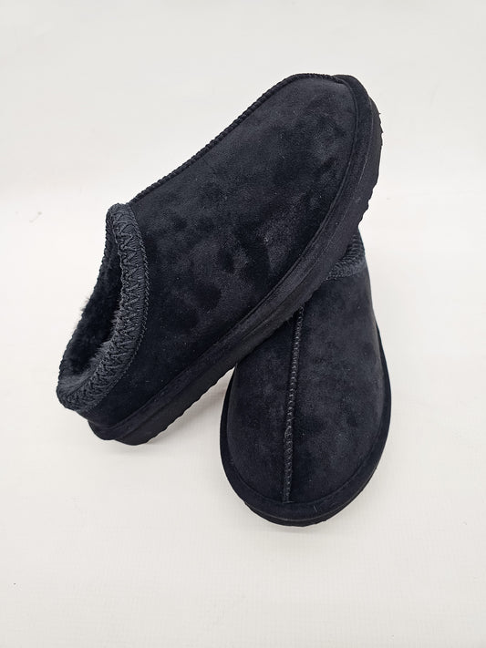 Very G Black Cheers Slipper Shoe