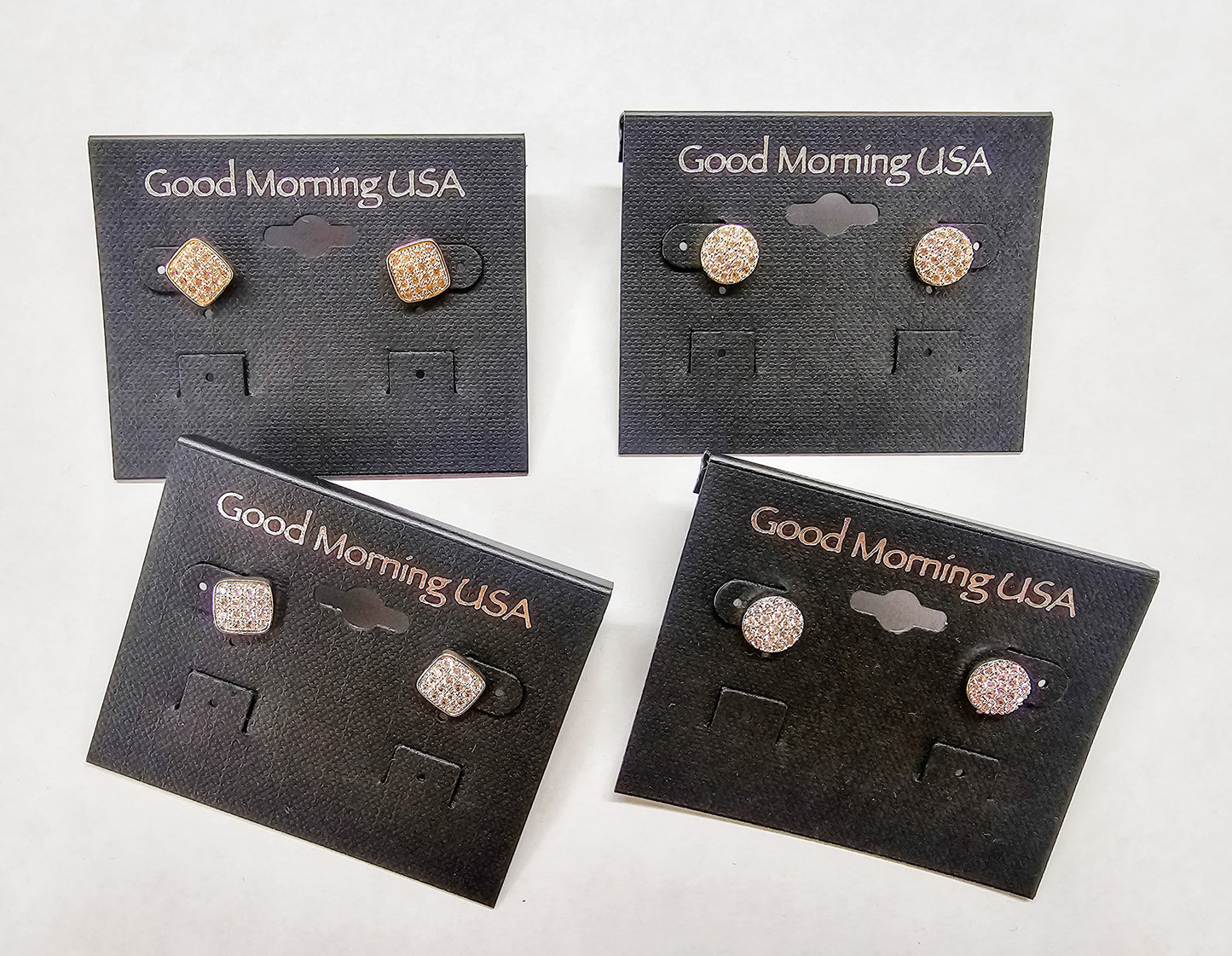 Rhinestone & Shape Studs - Variety