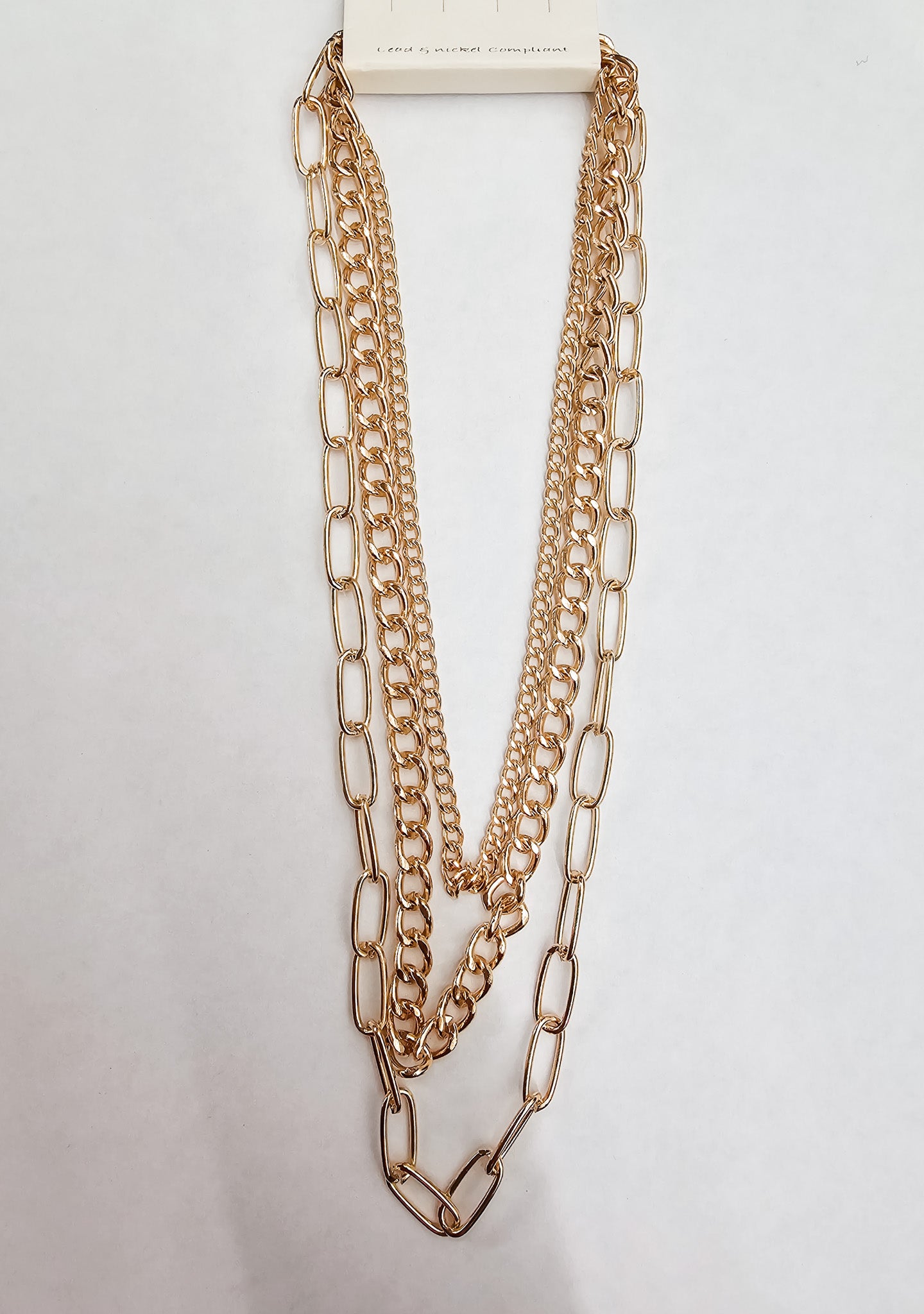 Gold & Silver Short Chain Necklaces - Variety