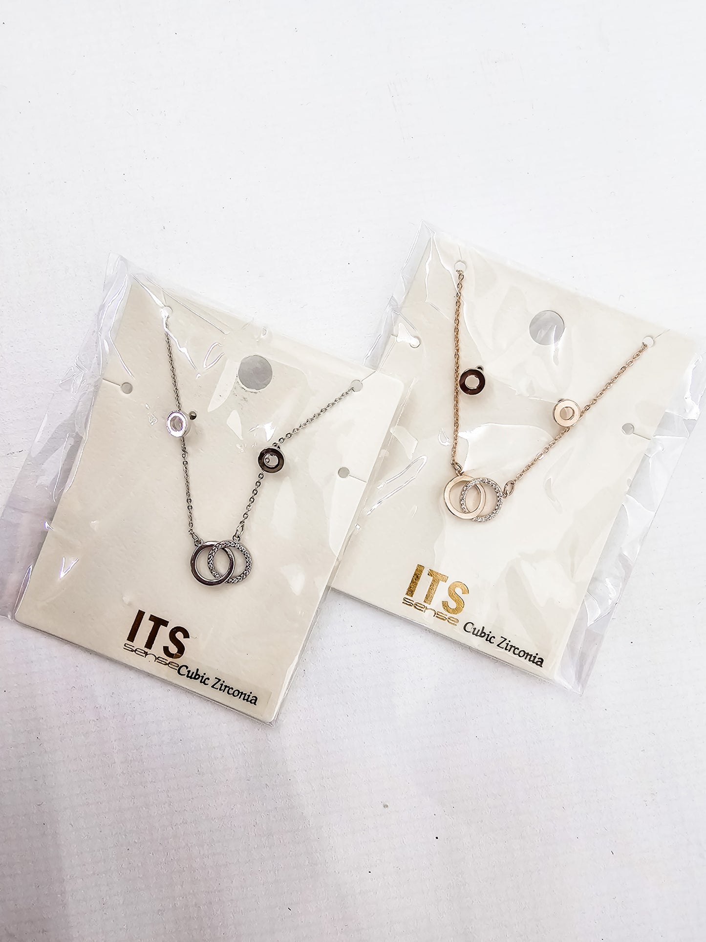 Gold or Silver, Short Rhinestone Necklaces - Variety