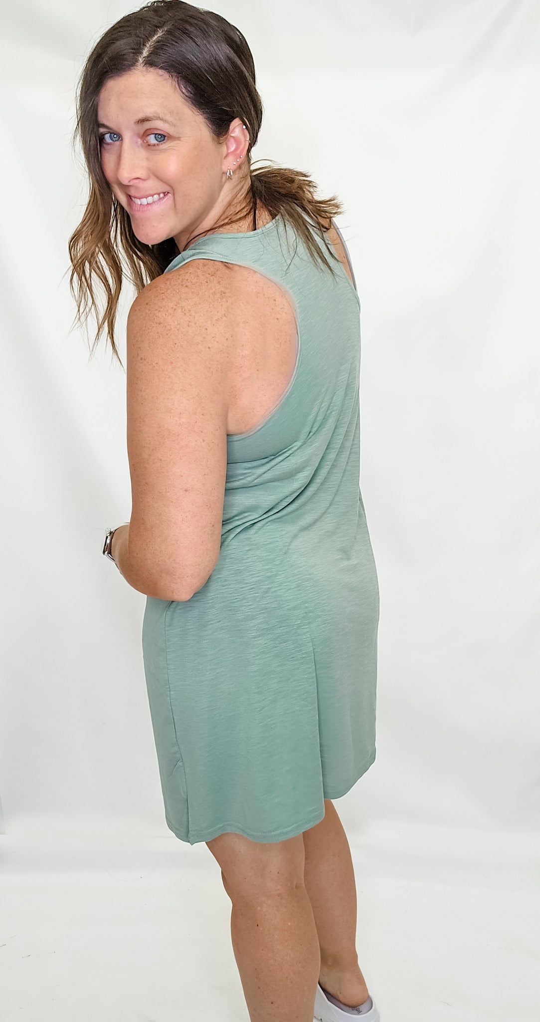 Racerback Coastal Coverup Dress - Variety