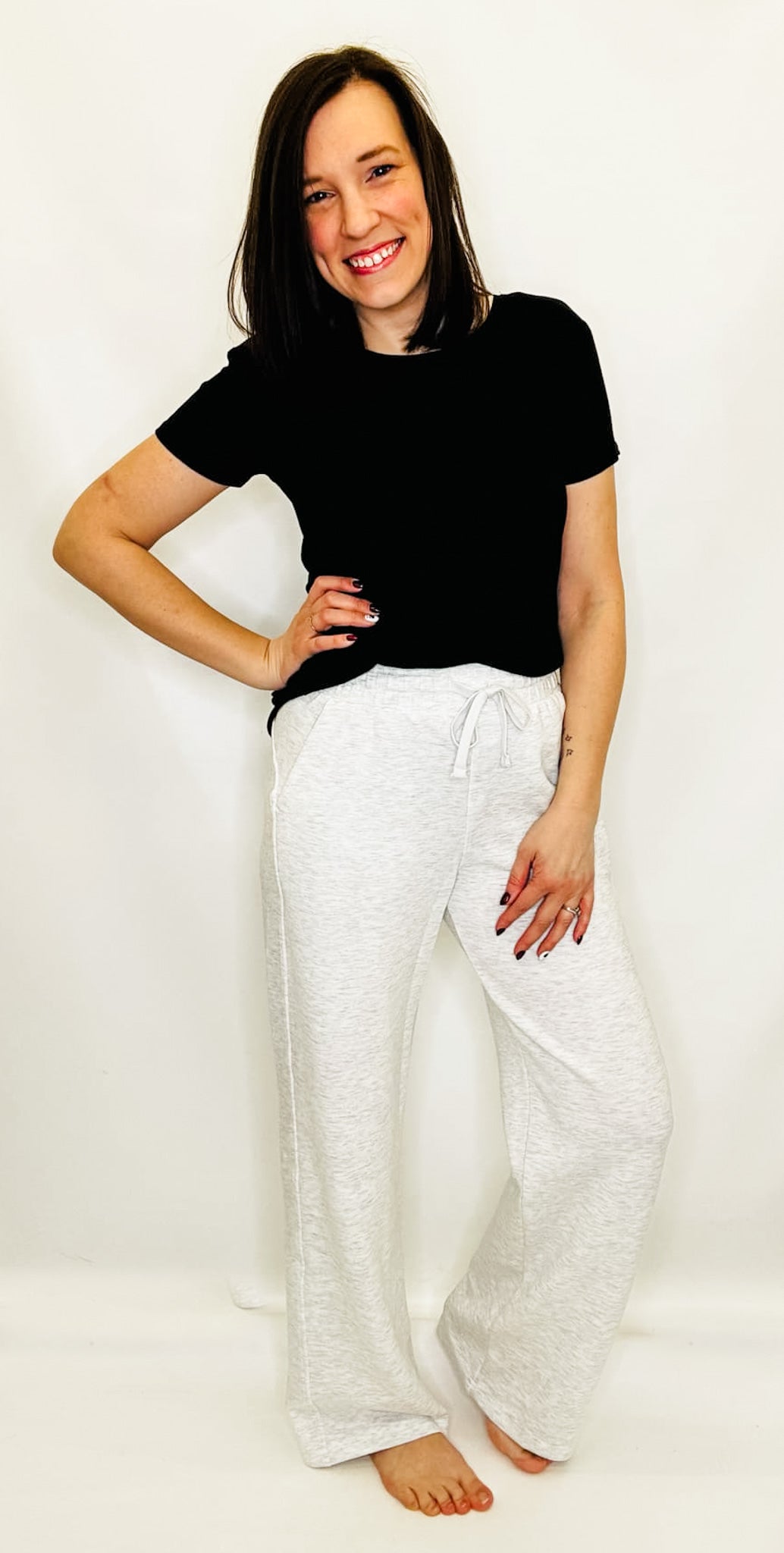 Scuba Knit Straight Leg Lounge Pants - Variety