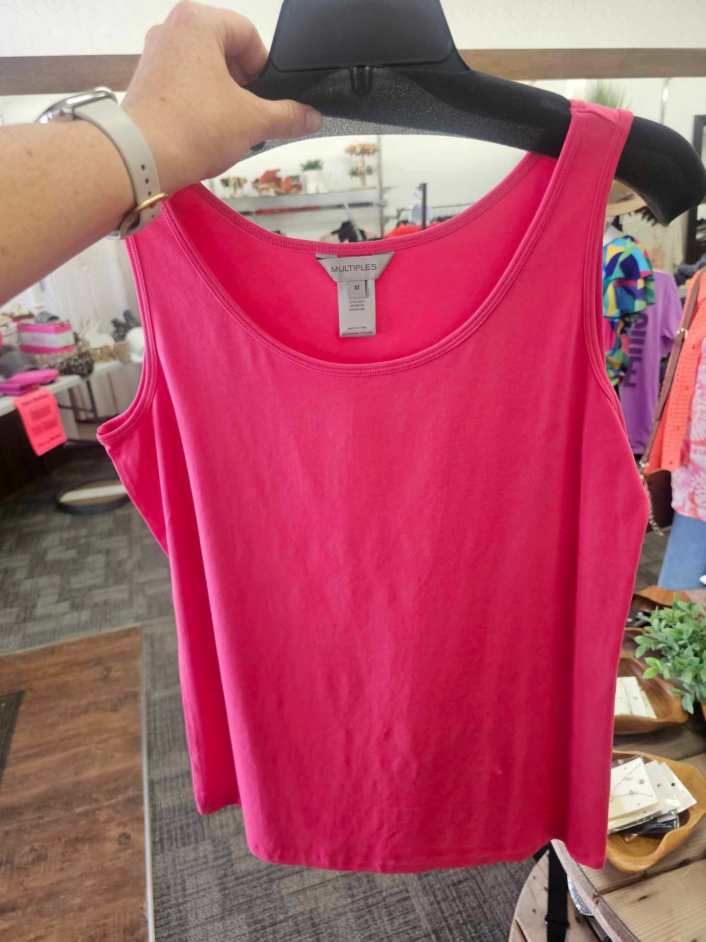 Multiples Cotton/Spandex Layering Tanks - Variety