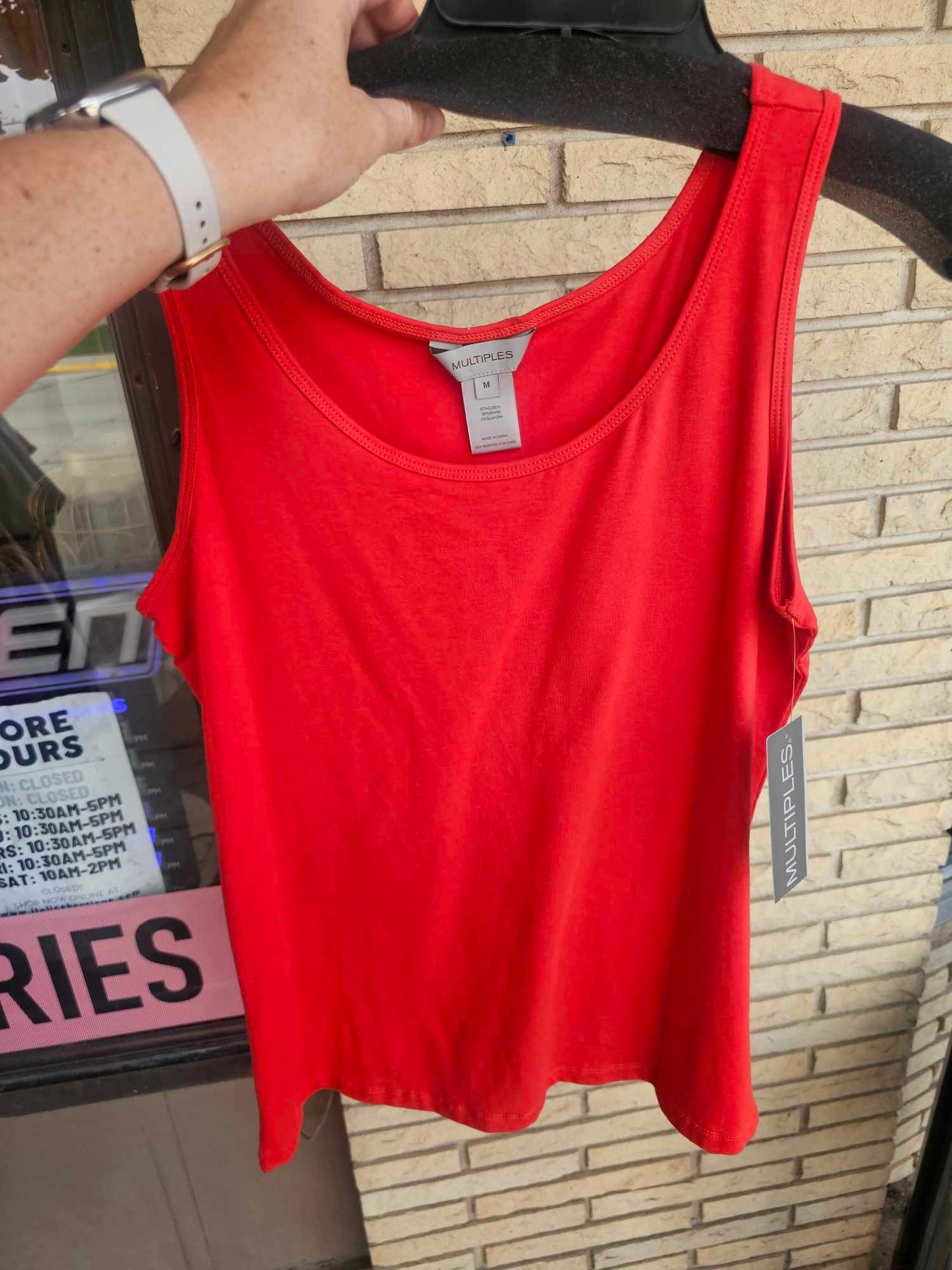 Multiples Cotton/Spandex Layering Tanks - Variety