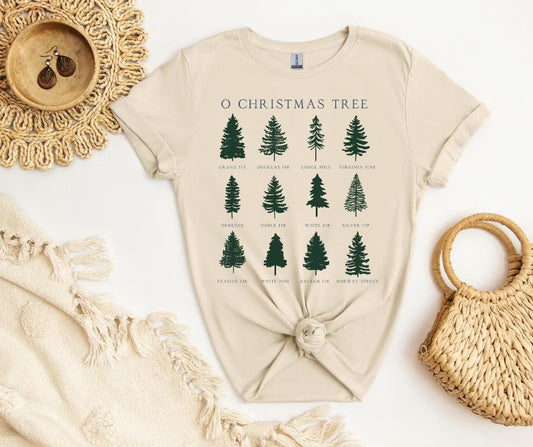 O Christmas Tree Holiday Graphic Tee