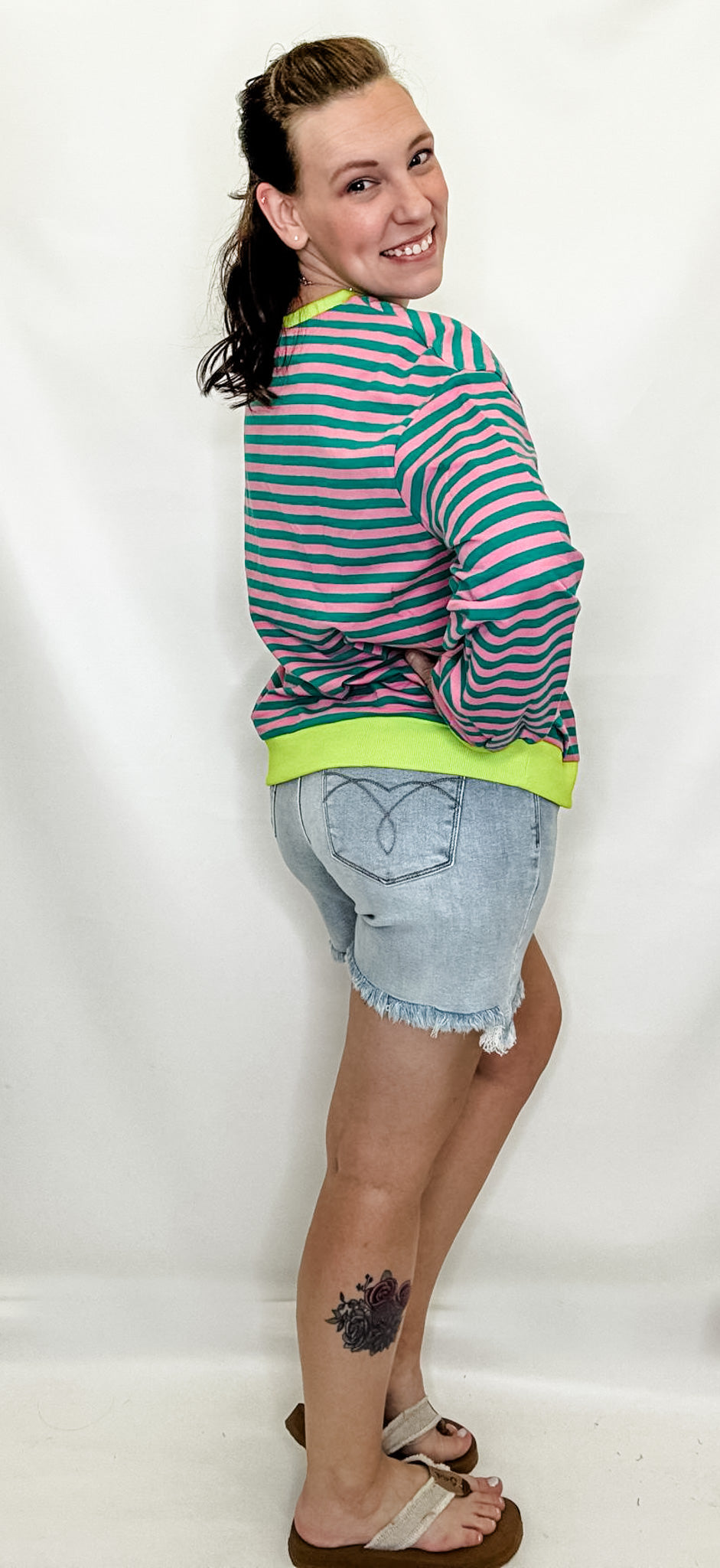 Bright Striped, Summer Sweatshirts - Variety