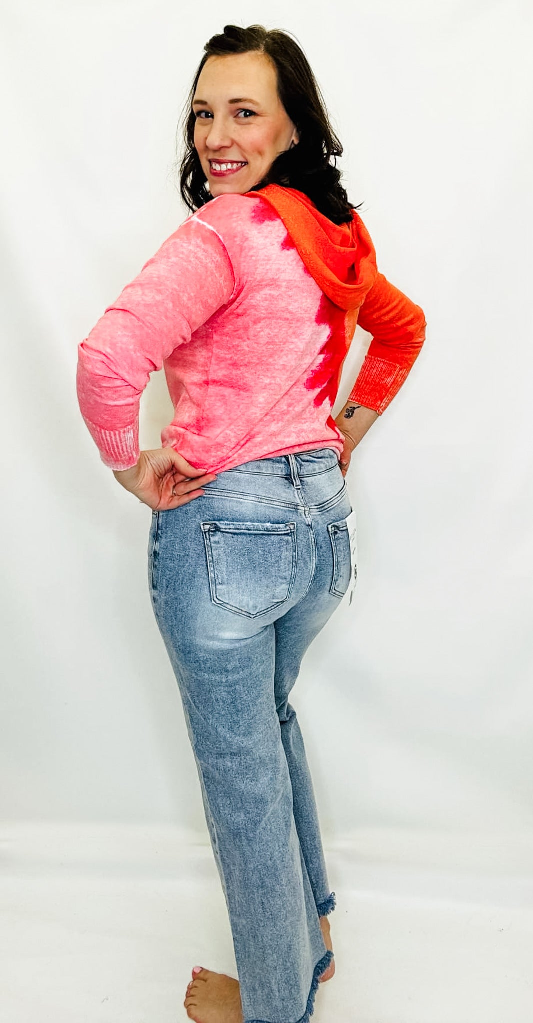 Risen Hi-Rise, Ankle Wide Straight Jeans - RDP5572RT