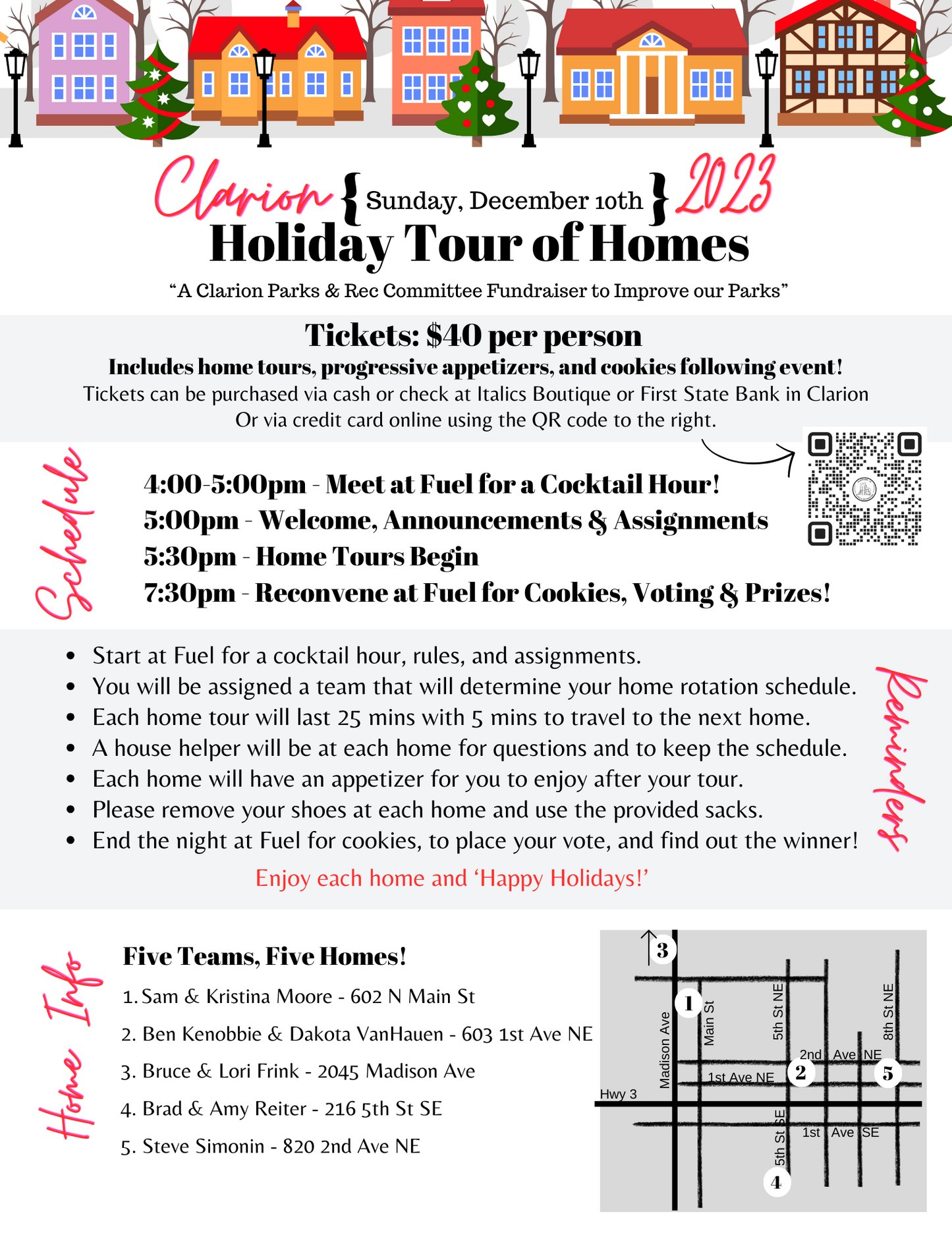 2023 Clarion Tour of Homes Tickets