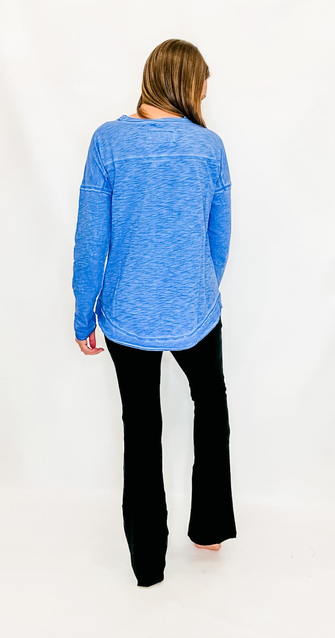 Raw Edge Washed Long Sleeve - Variety