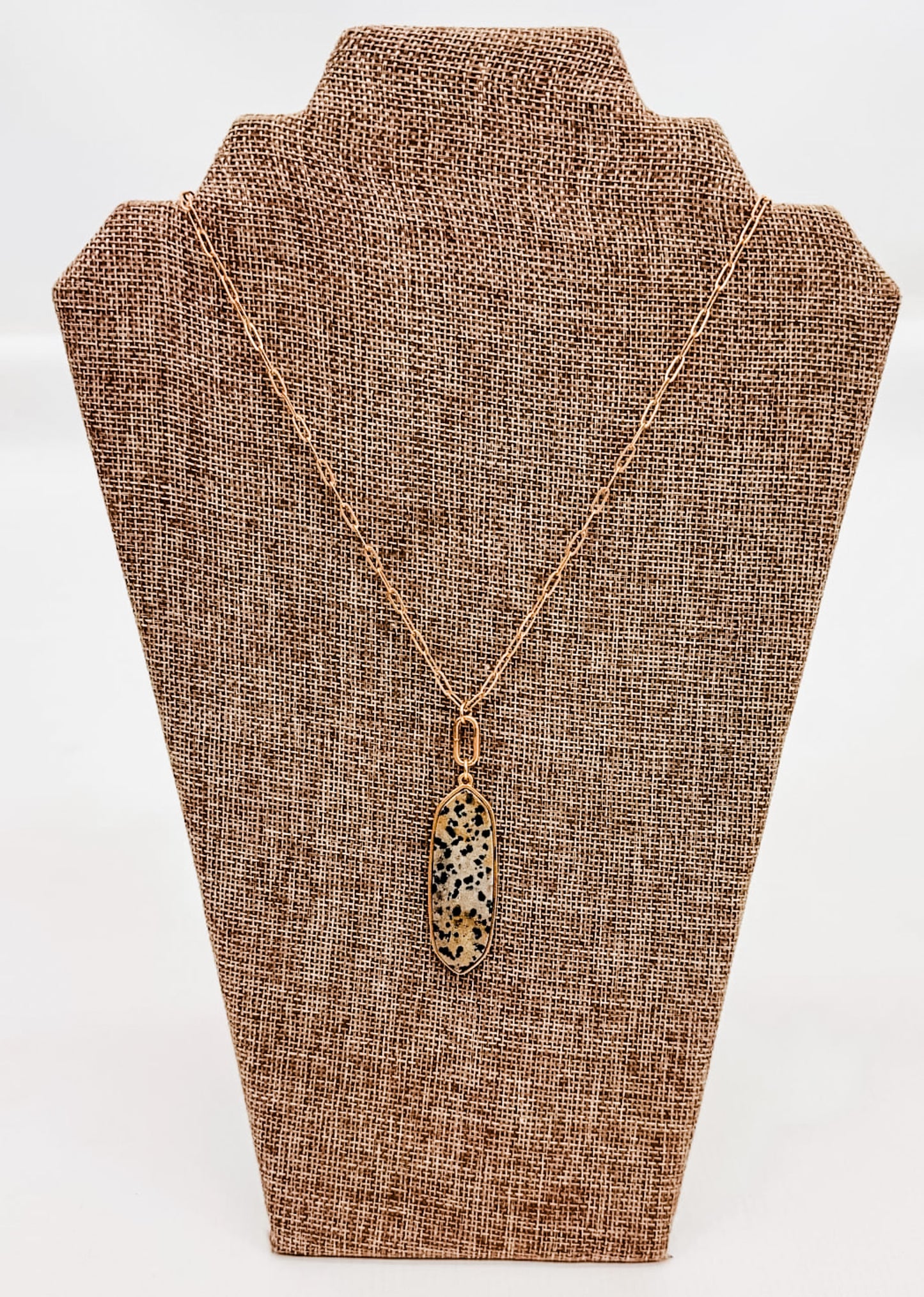 Stone & Gold Pendant - Variety
