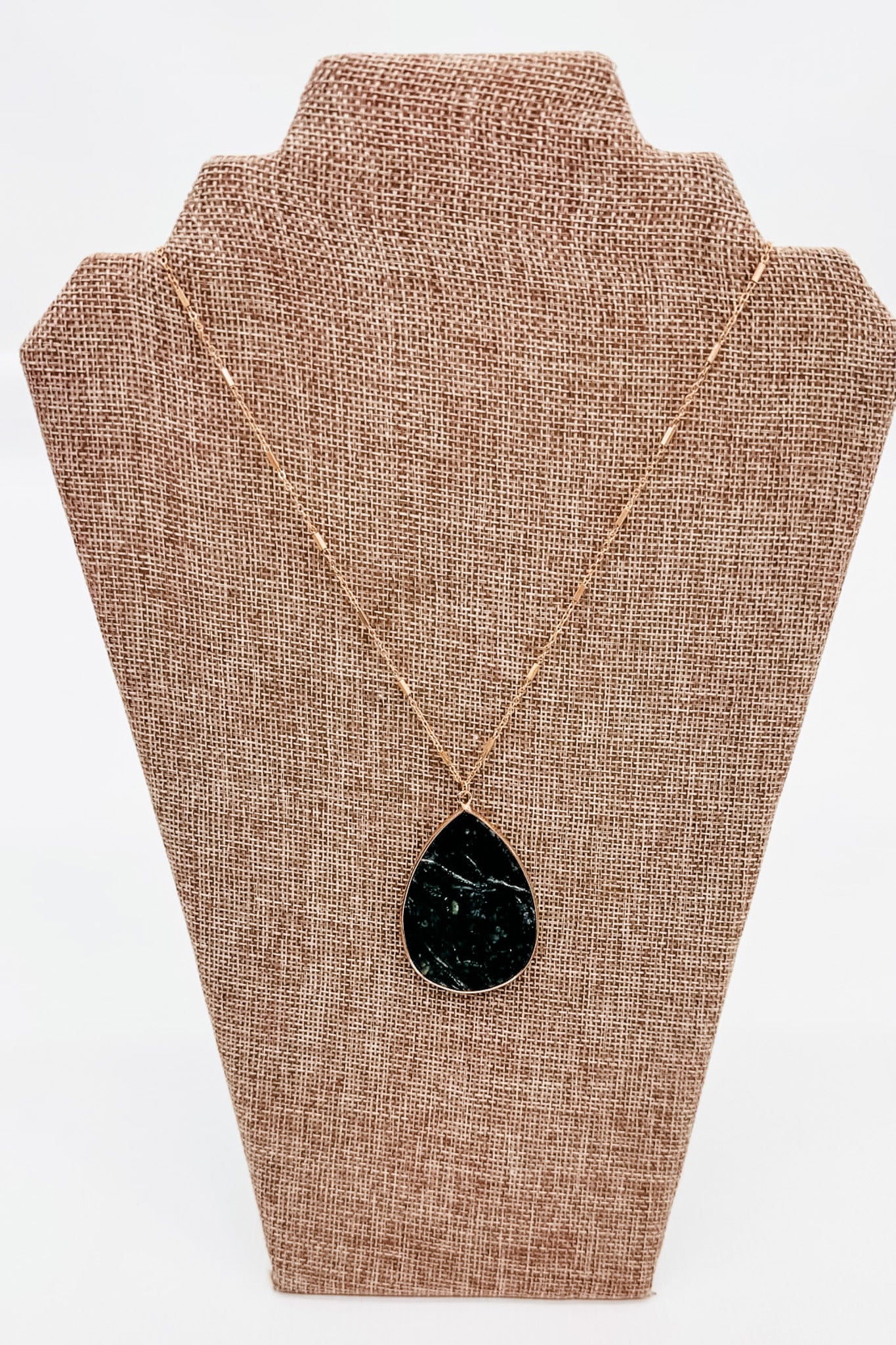 Stone & Gold Pendant - Variety