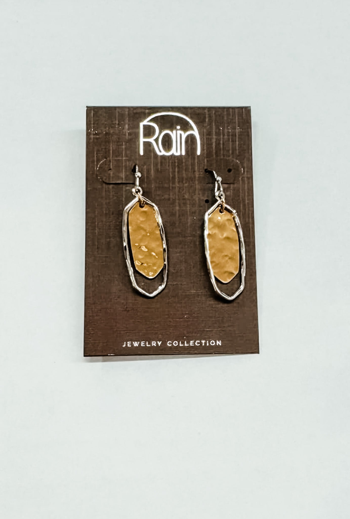 Two-Tone Metal Earrings - Variety