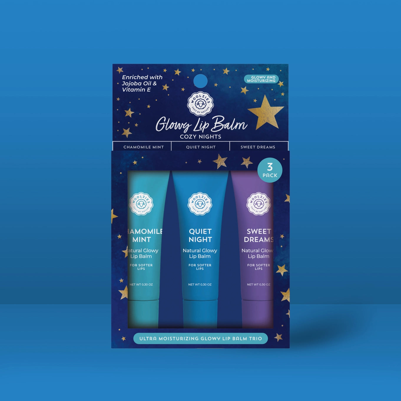 Woolzies Lip Tubes - Set of 3 - Variety