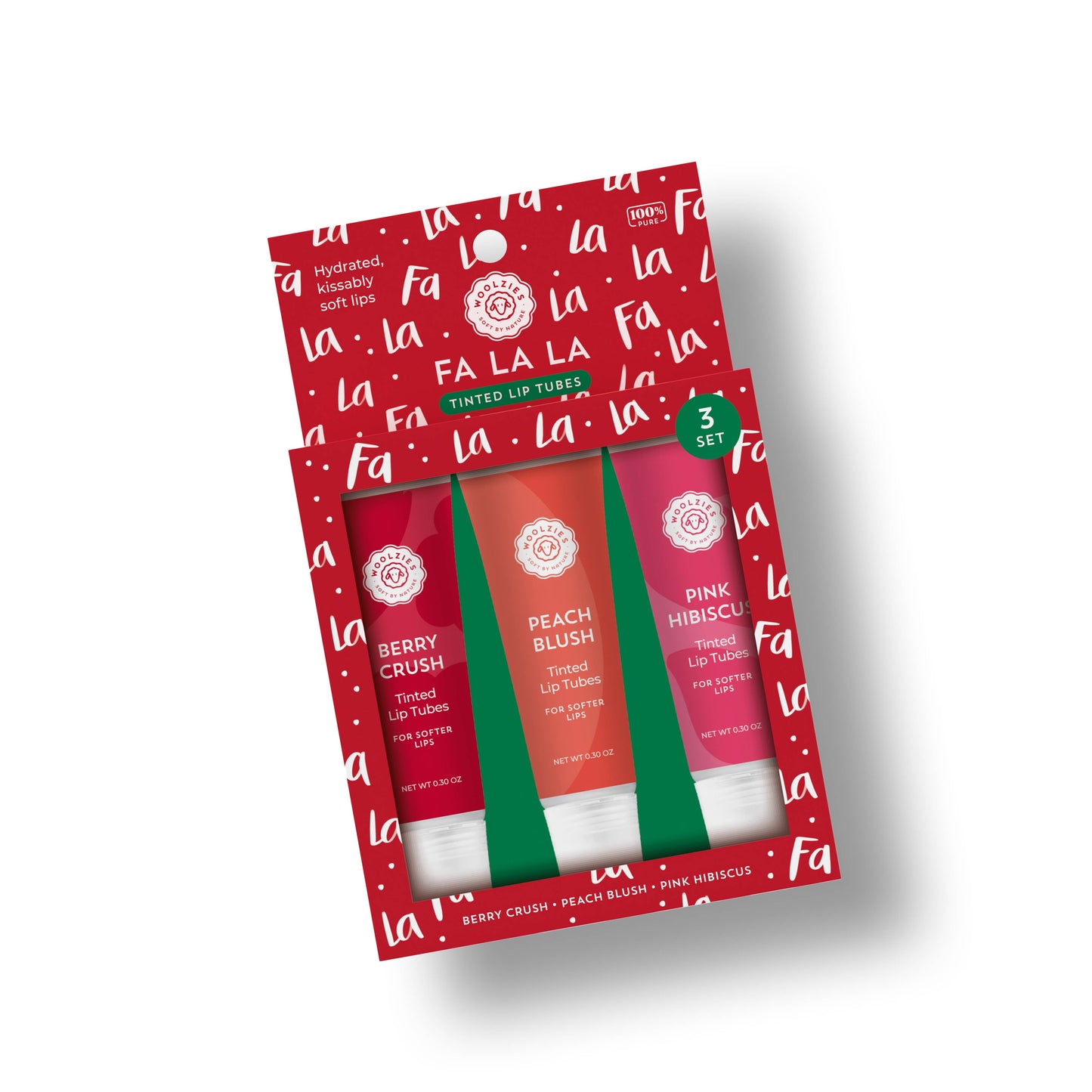 Woolzies - Fa La La Lip Tube Set Of 3