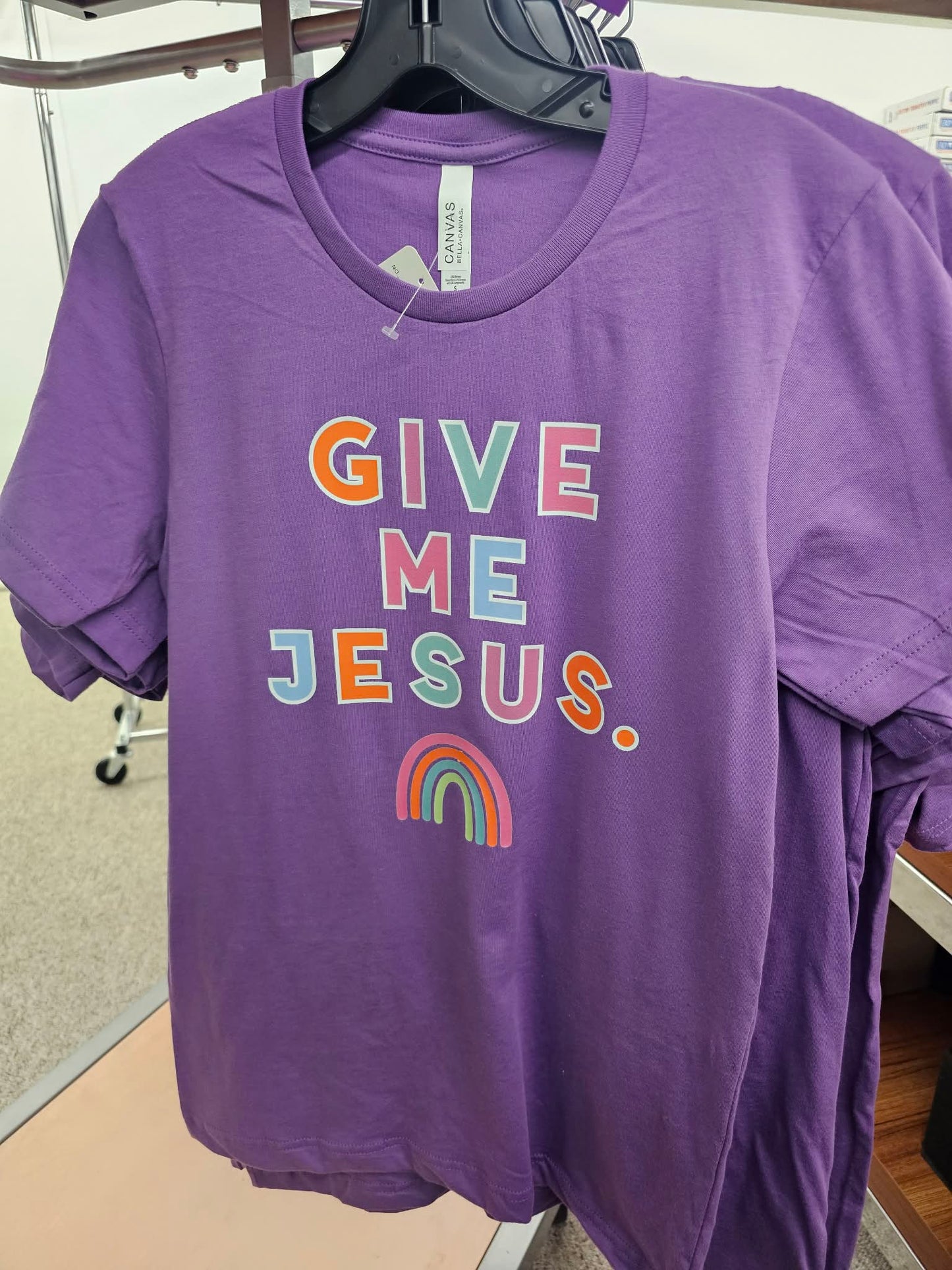 Give Me Jesus Purple Graphic Tee