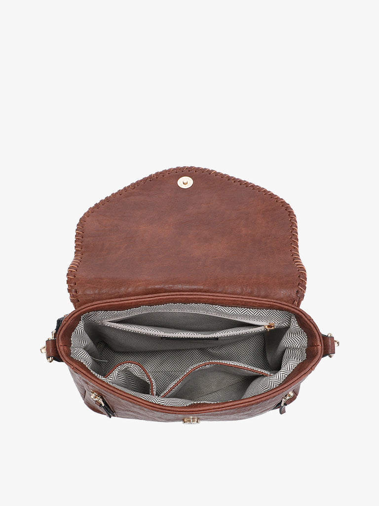 Jen & Co Lorelei Whipstitch Trim Crossbody - Variety