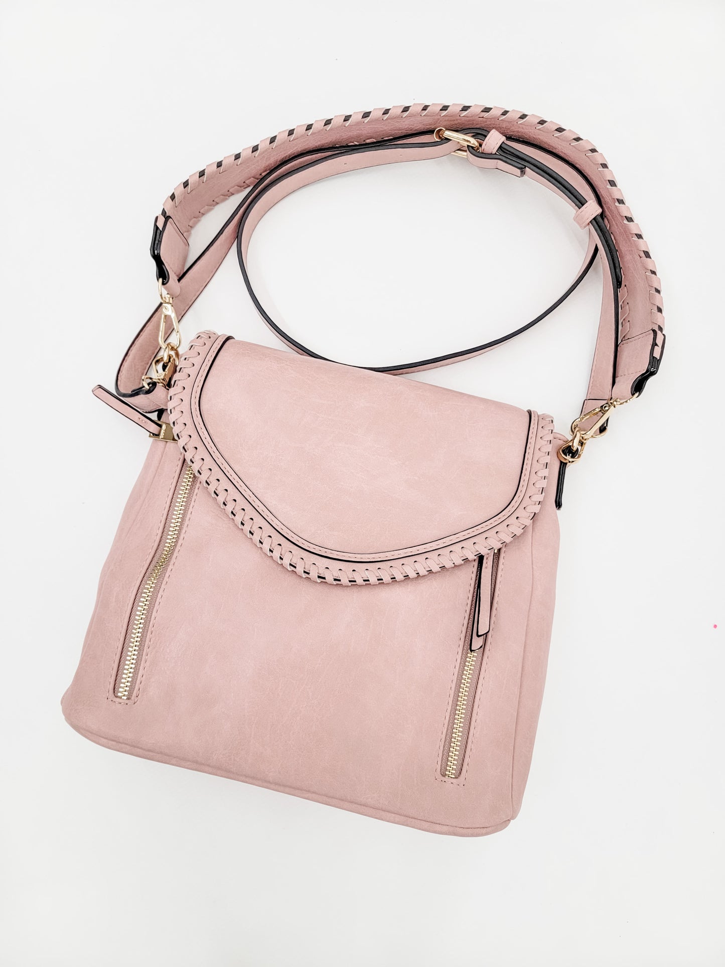 Jen & Co Lorelei Whipstitch Trim Crossbody - Variety