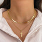 Layered Cross Necklaces - Variety