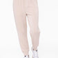 Natural Elevated Contrast Seam Joggers