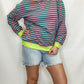 Bright Striped, Summer Sweatshirts - Variety