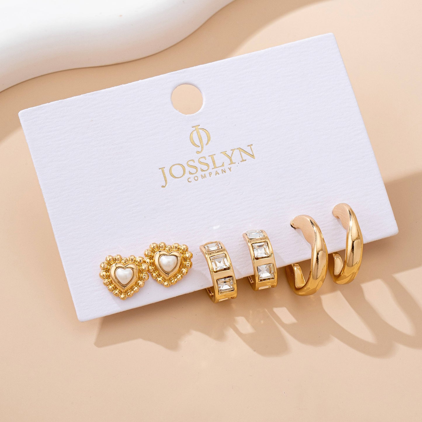 Classic Trio Pack of Earrings - Variety