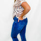 Charlie B Medium Blue Pull-On Stretch Denim