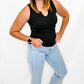 Charlie B Bleach Blue, Bell Bottom Crop Pants