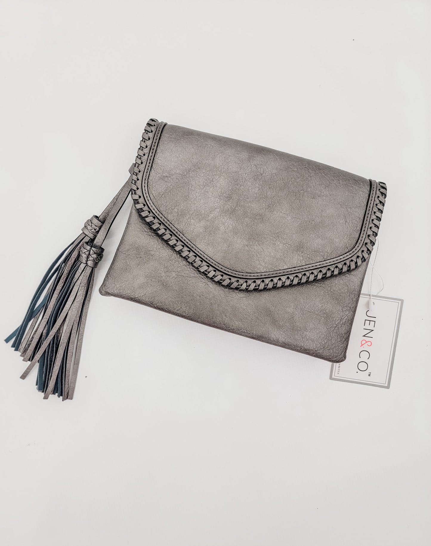 Jen & Co Sloane Flap Whipstitch Crossbody - Variety