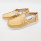 Gypsy Jazz Yellow Amelia Boat Shoes