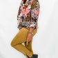 Charlie B Gold Eyelet Ankle Pants