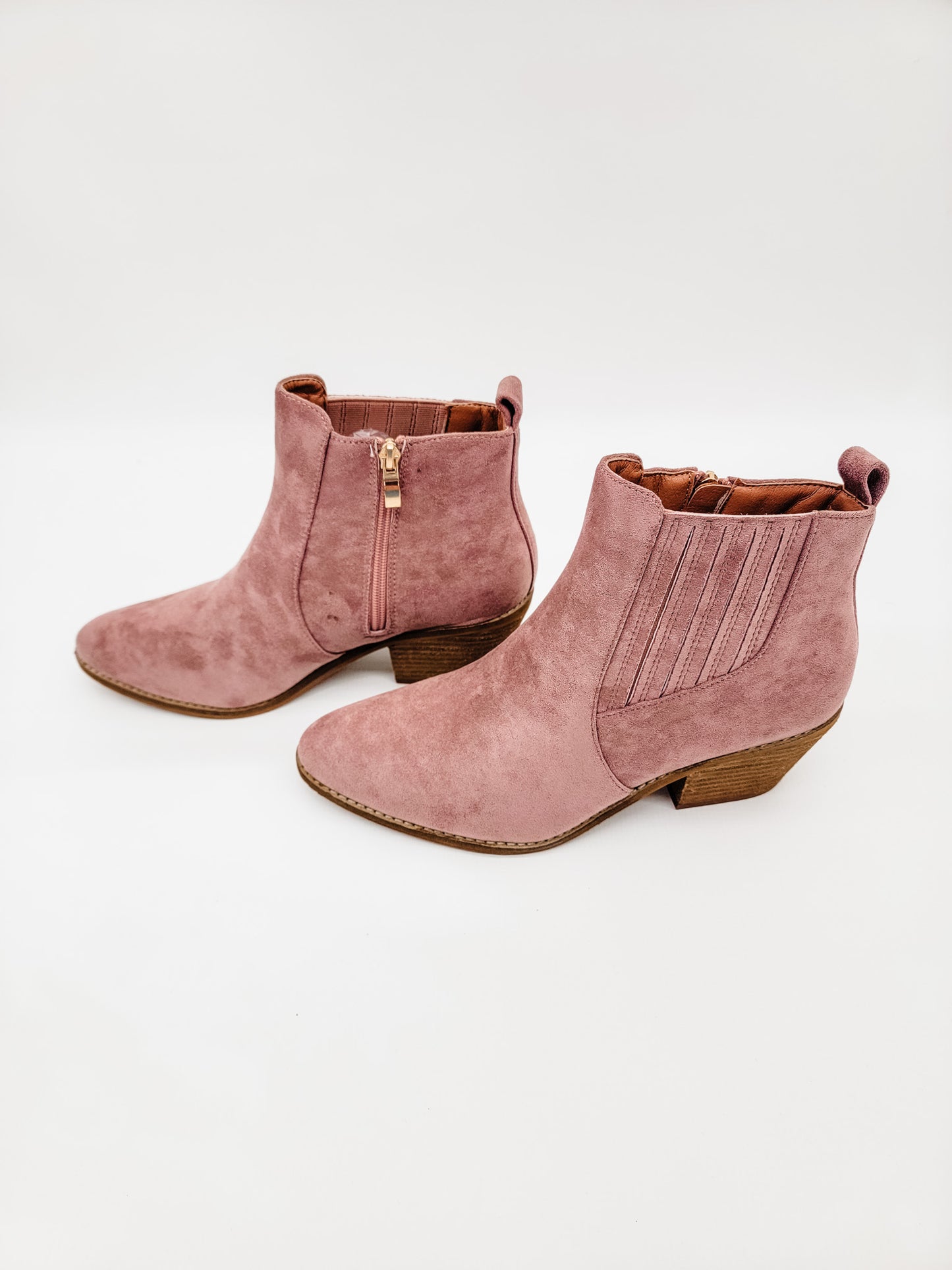 Corkys Blush Suede Potion Boots