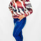 Charlie B Zebra Print Sweater - Variety