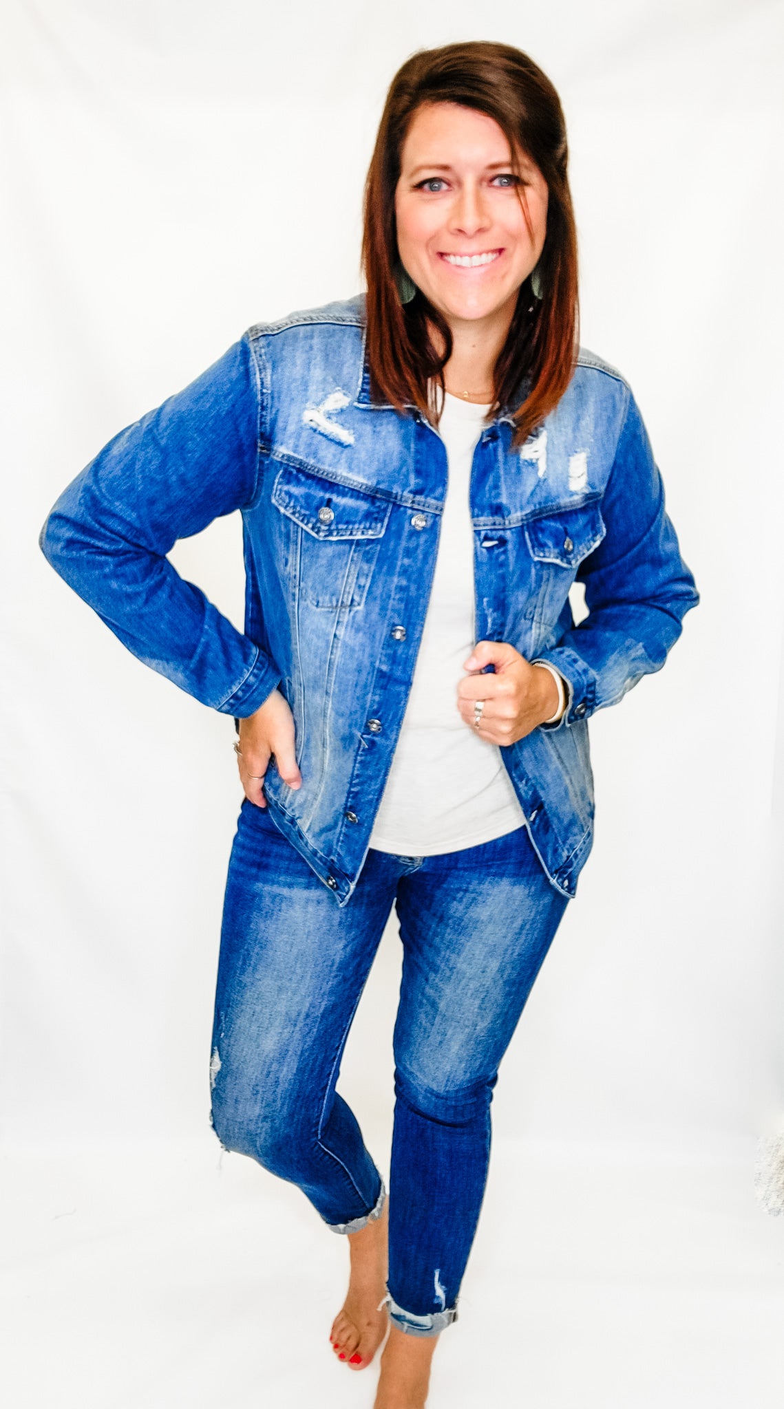 Risen Jeans Vintage Denim Jean Jacket - RDJ1103