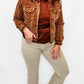Risen Sand Mid-Rise Straight Jeans - RDP5503