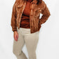 Risen Sand Mid-Rise Straight Jeans - RDP5503