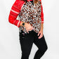 Multiples Leopard & Bandana Print Top